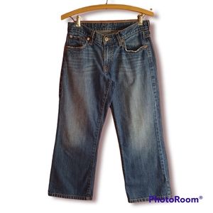 Lucky Brand Dungarees Classic Fit Crop Jeans